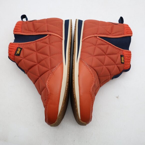 Teva Ember Mid Women's US Size 7 Casual Boot Quilted Orange Slippers Winter - Picture 9 of 9